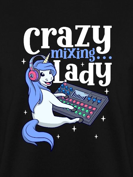 Crazy Mixing Lady - Tontechnikerin