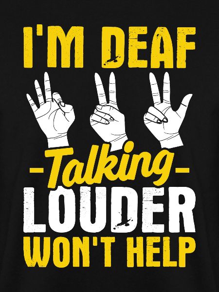 Deaf Pride ASL Gebärdensprache