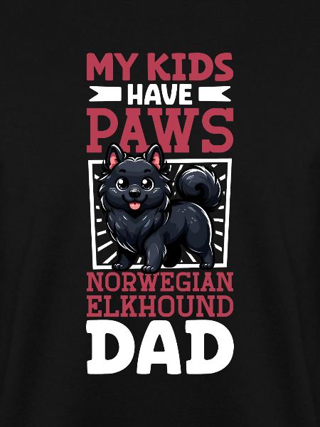 Norwegian Elkhound Dad