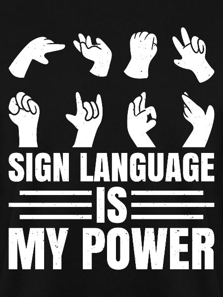 Deaf Pride ASL Gebärdensprache
