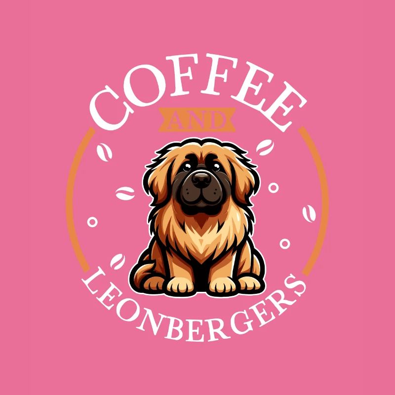 Café et Leonberger