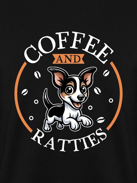Kaffee und Rat Terrier