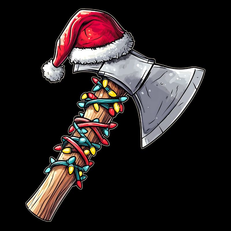 Axt-Werfer Axt-Werfer Weihnachten Hut Weihnachten