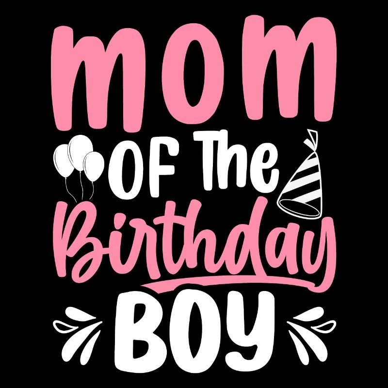 Mère du garçon d’anniversaire Mère