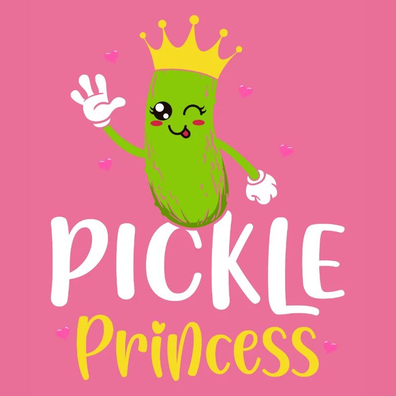 Concombre Princesse Drôle Concombre Fille Concombre