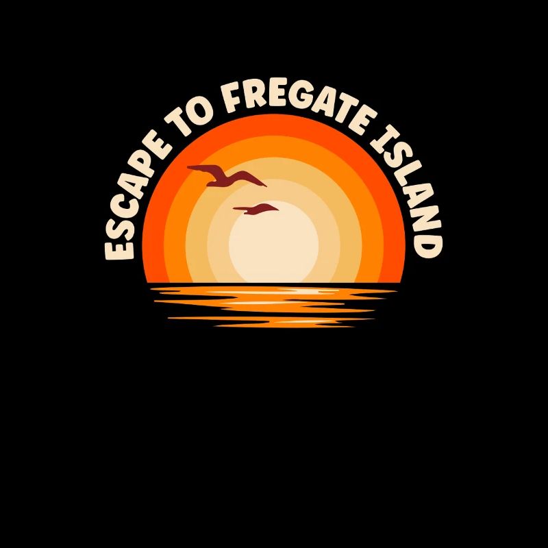 Je fuis vers l’île de Frégate