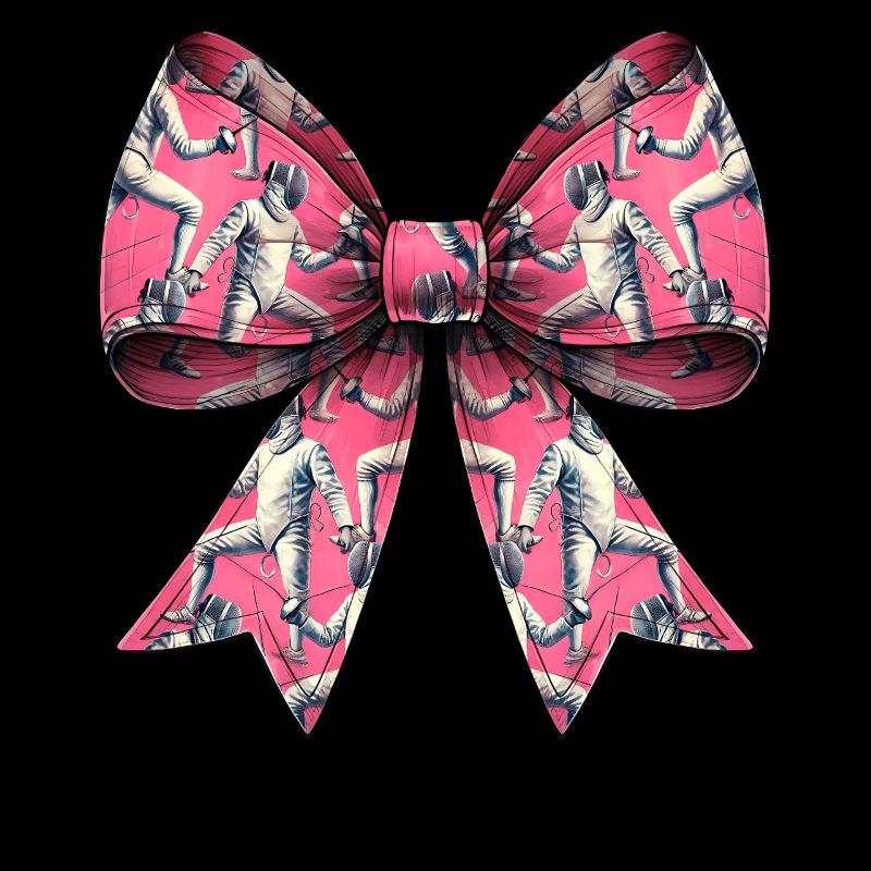 Coquette Bogen Fechten Fechter Pattern Mom