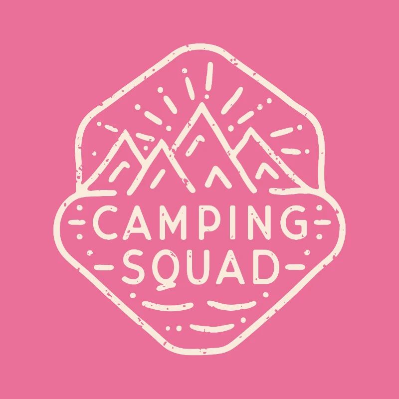Camping camp squad camper group