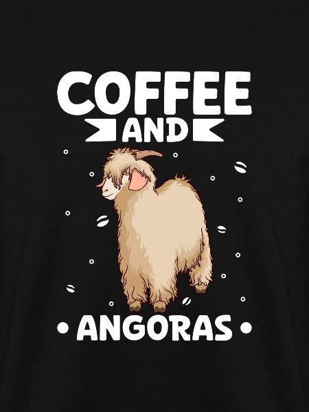 Kaffee und Angoraziege