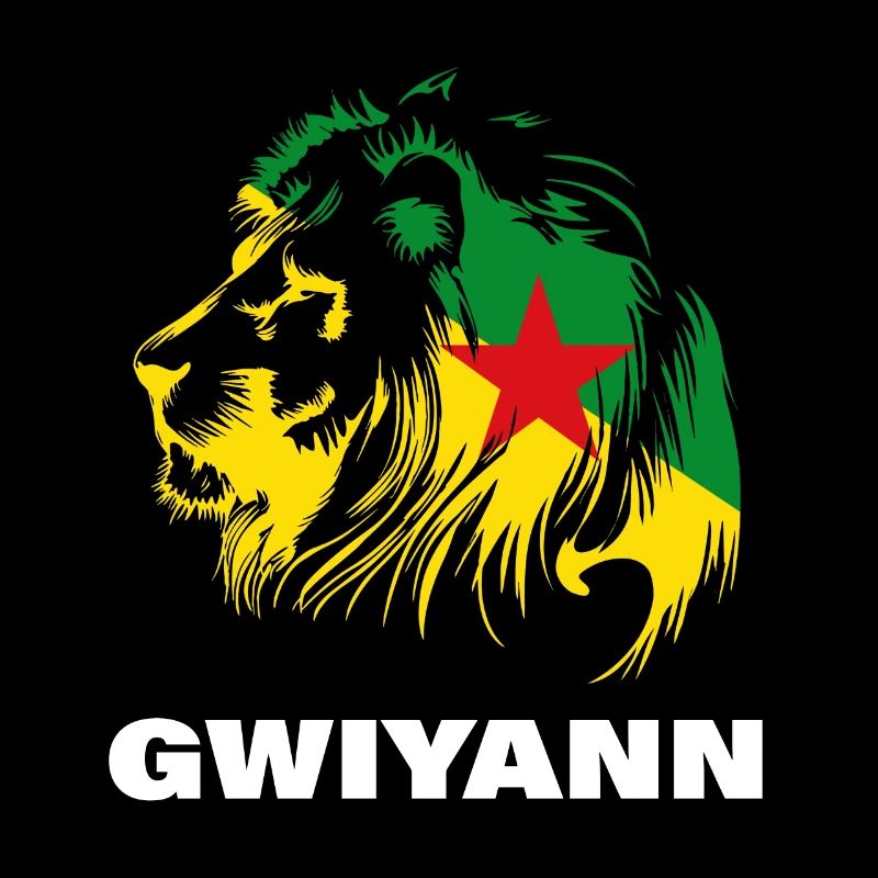 Guyana Löwe T-Shirt