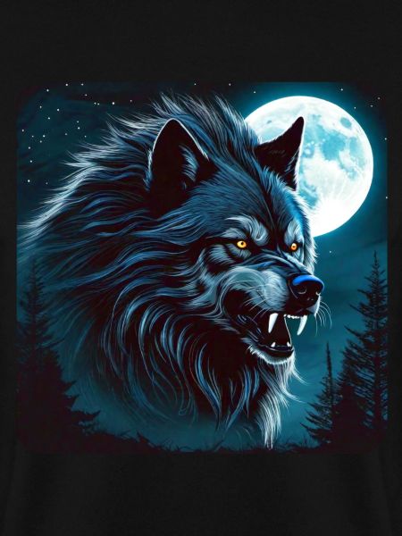 Böser wilder Wolf