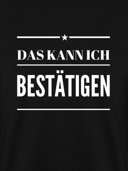 genau so ist es