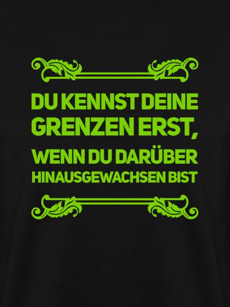 wachse über dich hinaus