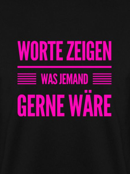 was Worte zeigen