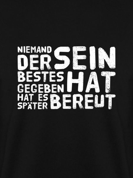 gib dein Bestes