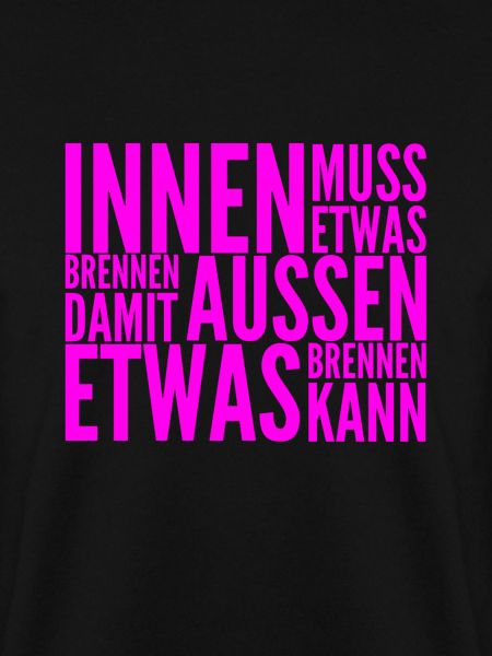 in mir brennt es