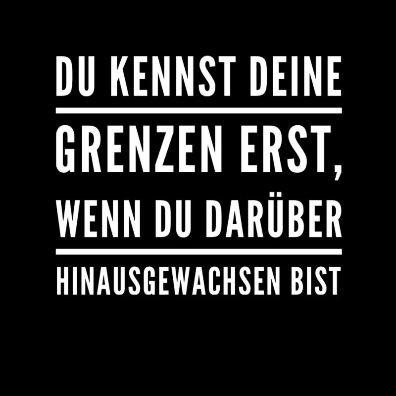 wo sind meine Grenzen?