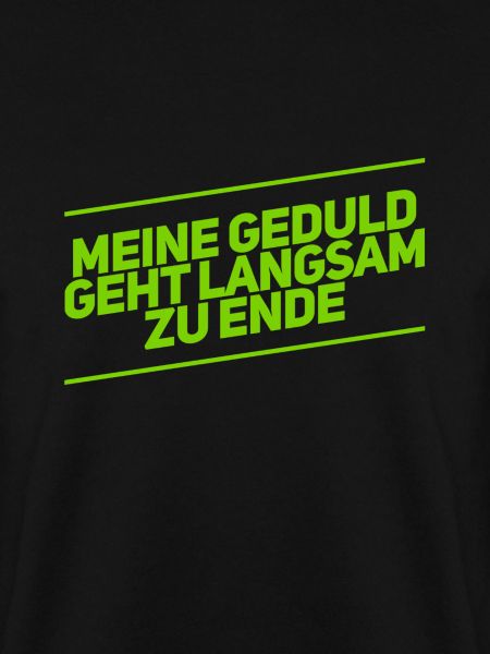 geduldig war gestern
