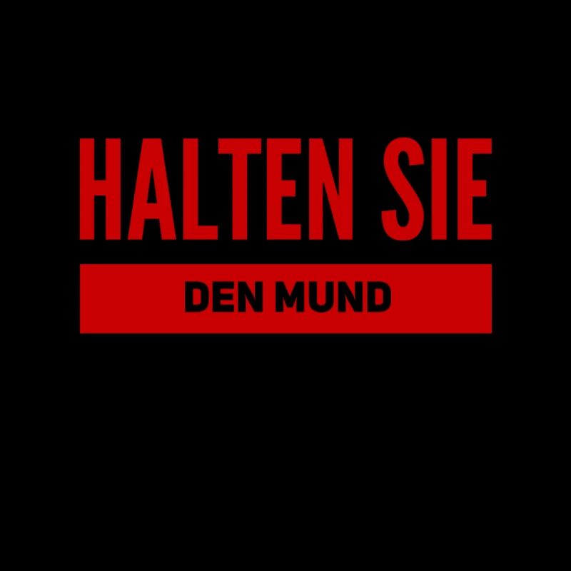 halten Sie die Klappe