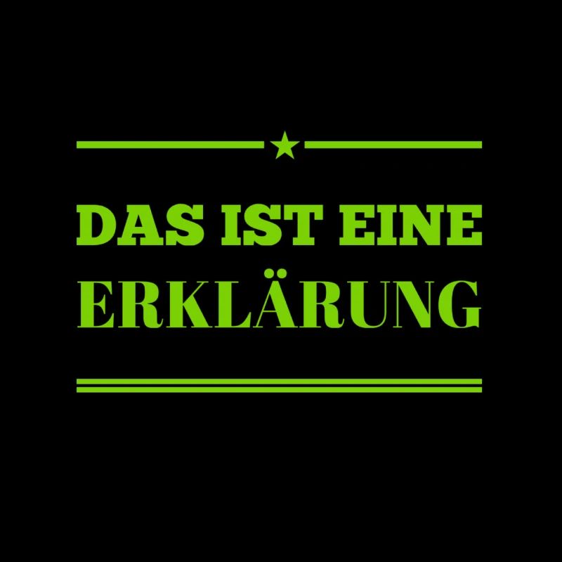 das erklärt einiges