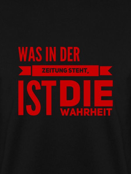 die Zeitung lügt nicht