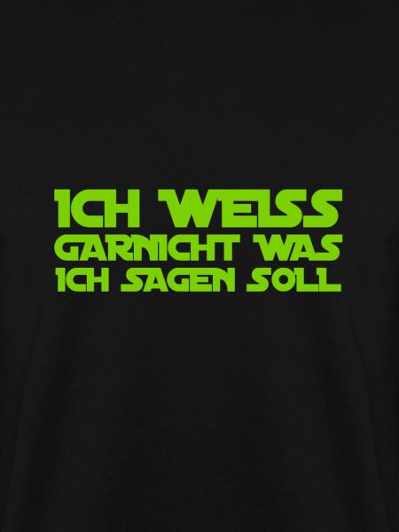 ich bin sprachlos