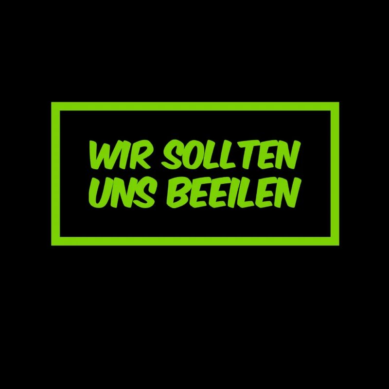 ich beeile mich