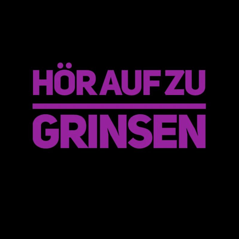 stop das grinsen