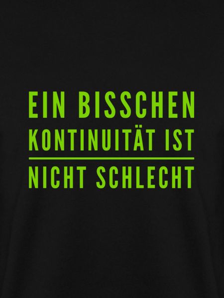 Kontinuität ist wunderbar