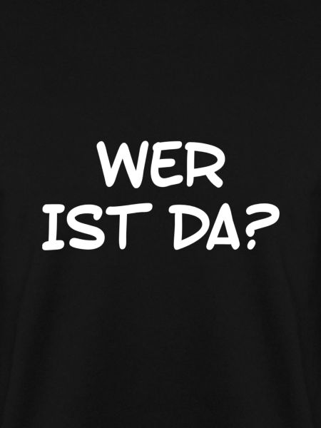 ist da wer?