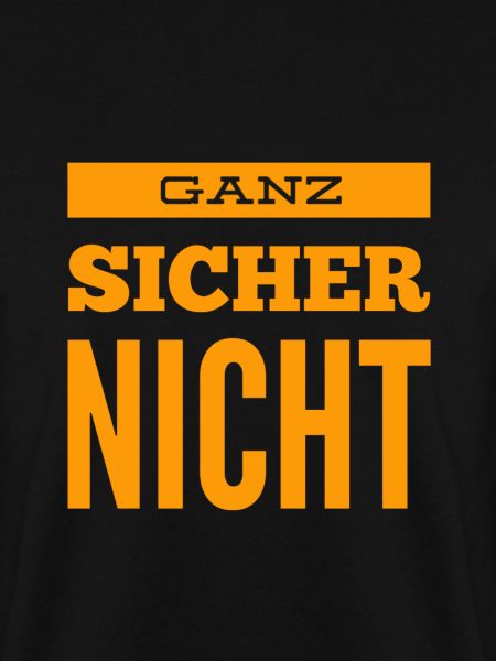 ich bin mir sicher