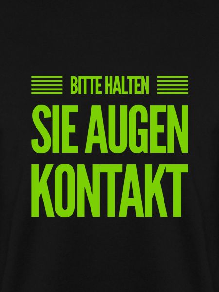 halte Augenkontakt