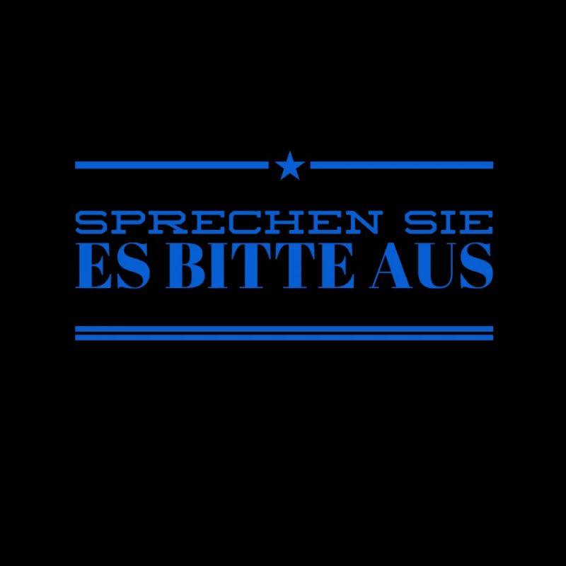 sagen sie es bitte