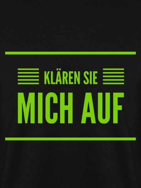 klären sie mich auf