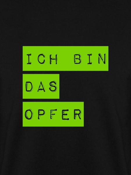 ich spiele das Opfer
