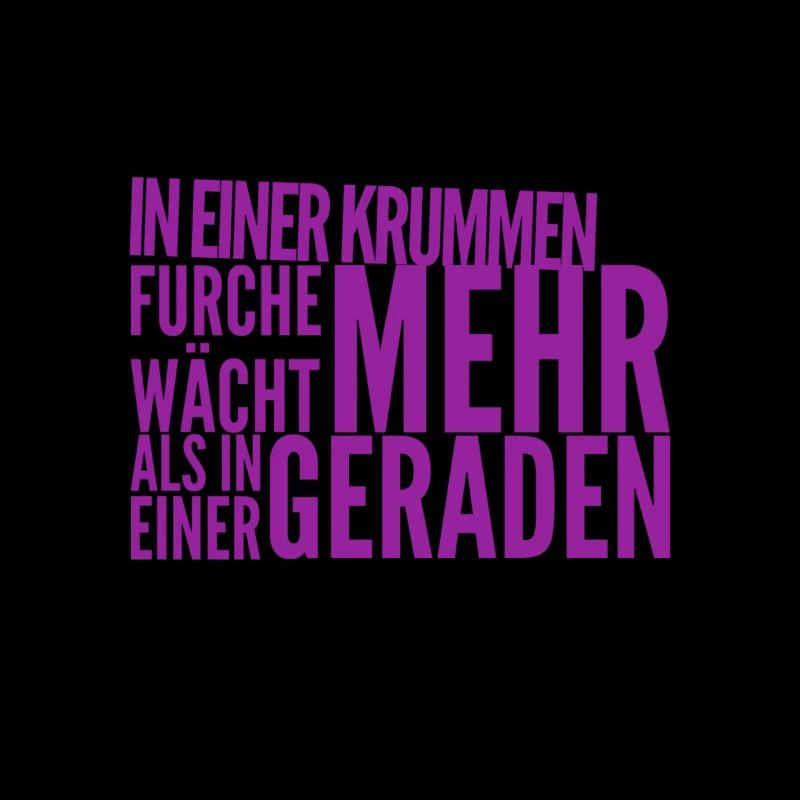 gerade Furche