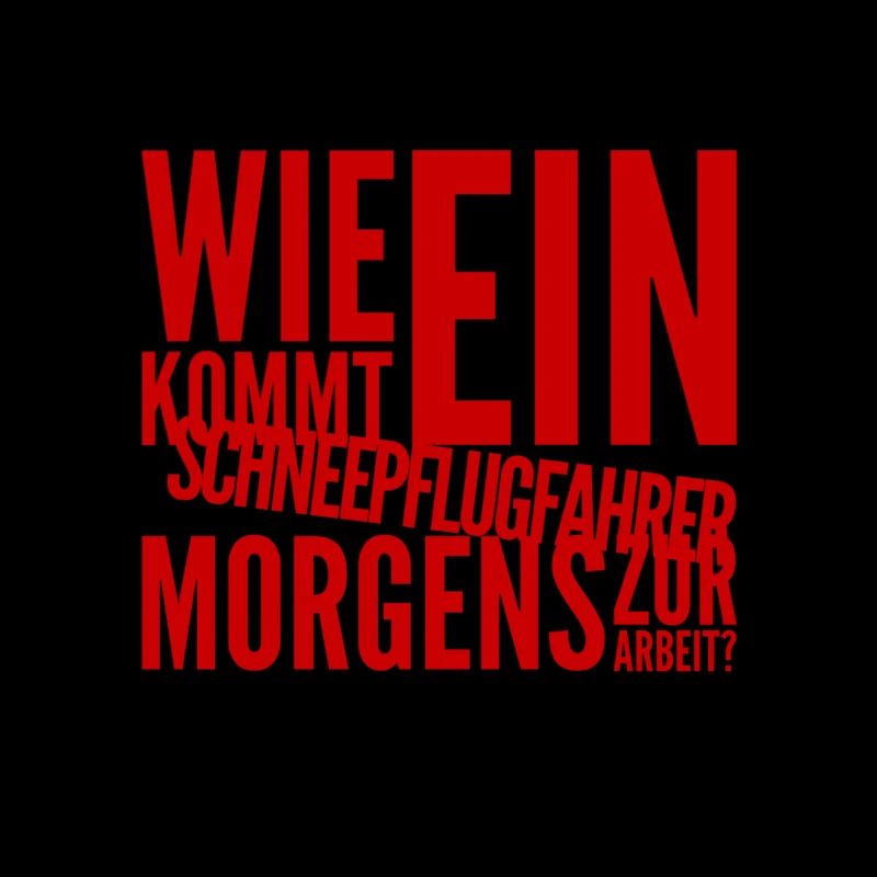 es liegt Schnee