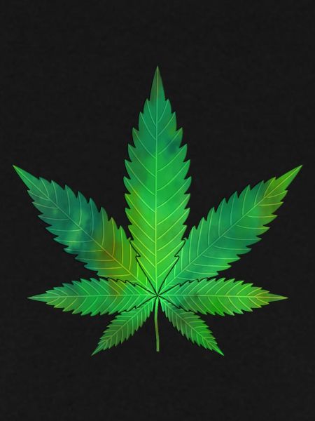 Weed Ölfarbe