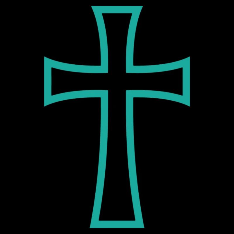 Blaues oder keltisches keltisches Kreuz