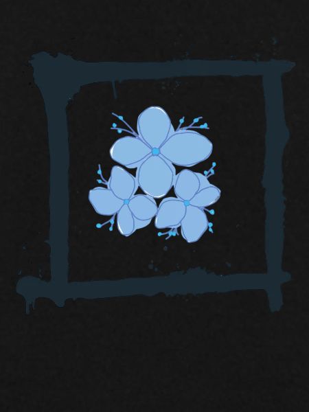 blaue Blume flower blühen
