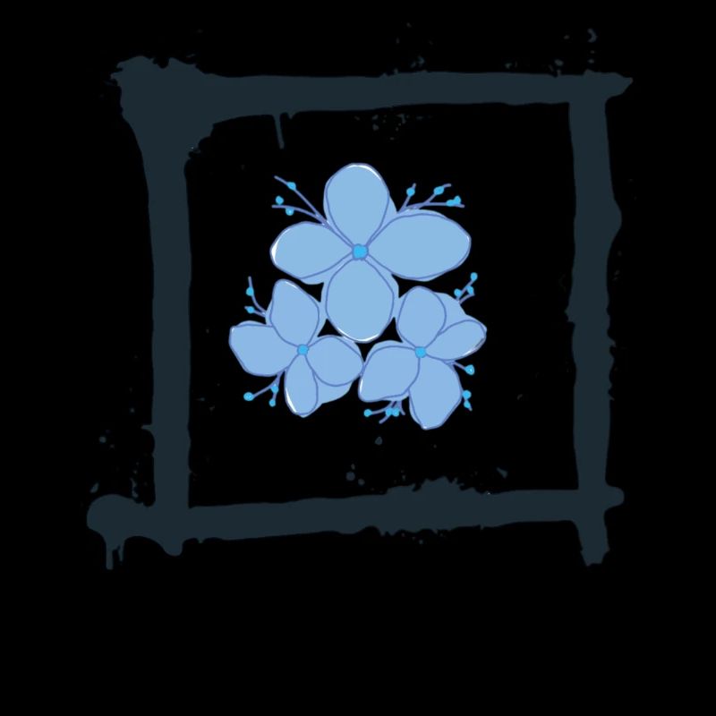 blaue Blume flower blühen