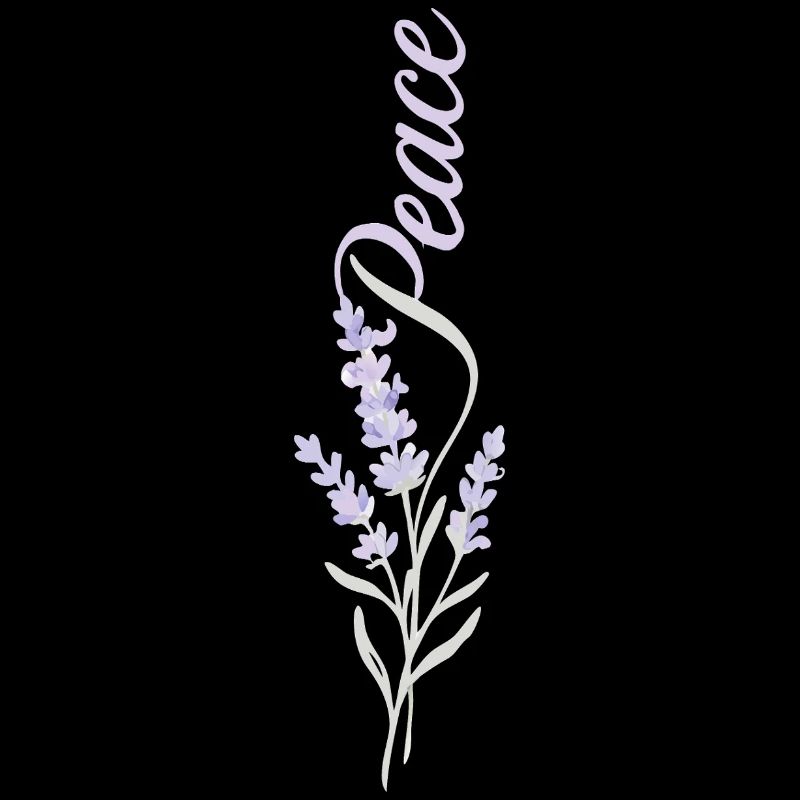 Fleur de lavande de la paix