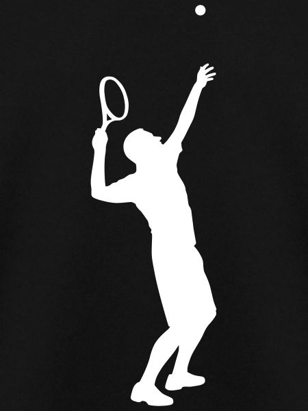 Aufschlag beim Tennis