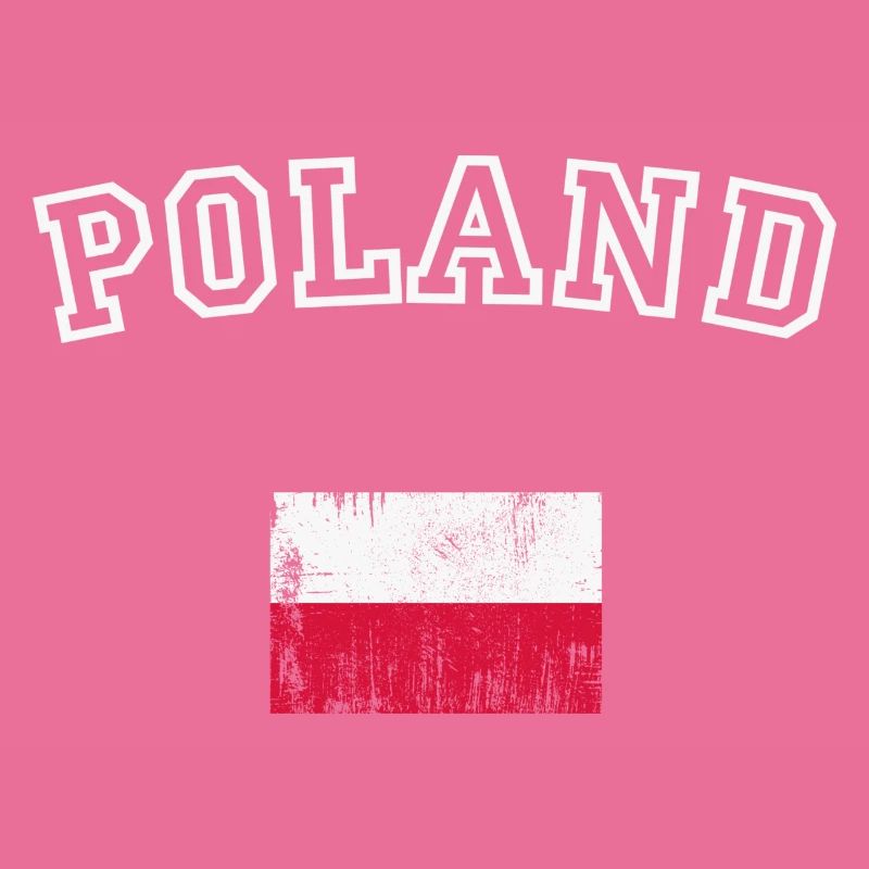 Polen Bogen Flagge Design