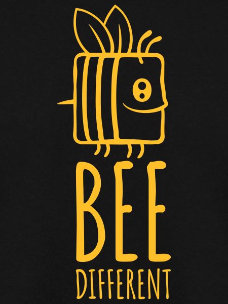 bee different Spruch Zitat