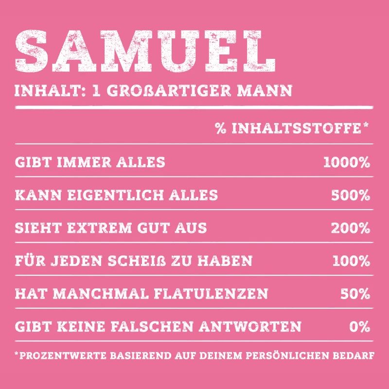 Samuel Großer Mann First Name