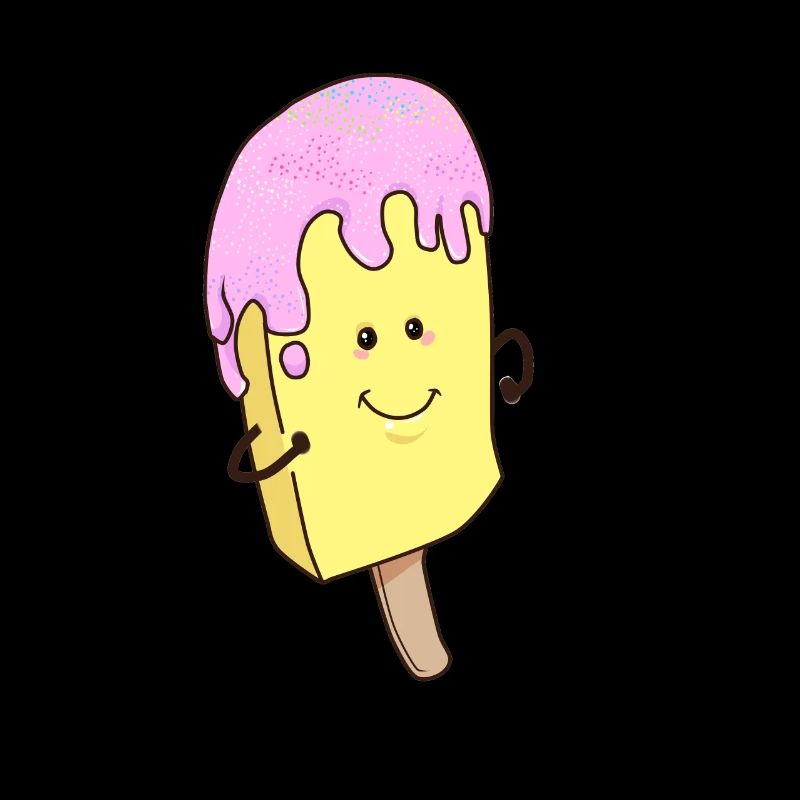 Eis Sommer Eisdiele Eiskrem Fantasy Comic Cartoon