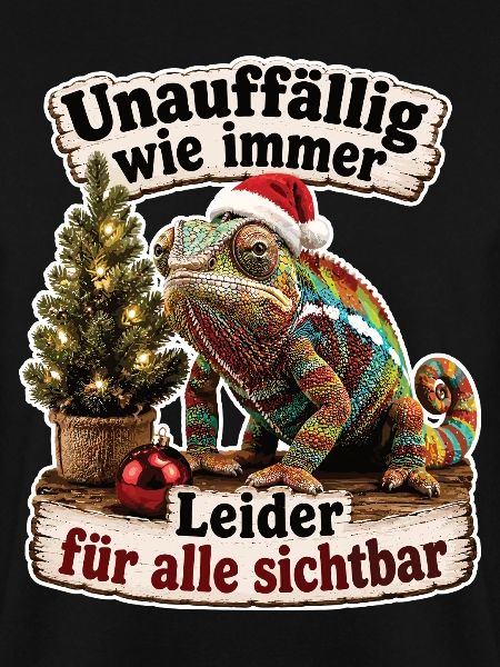 Chamäleon mit missglückter Tarnmission