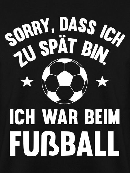 Ich war beim Fußball