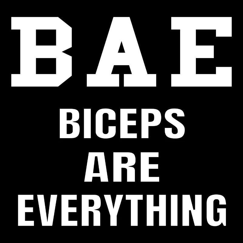 GYM BAE Biceps sont tout drôle de remise en forme